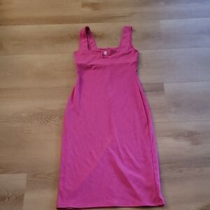 Sunday Ritual Emilia Hot Pink Bodycon Dress Xs